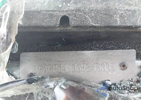 2006 Ford Focus Zx4 z USA, uszkodzony, nr VIN 1FAFP34N36W245335